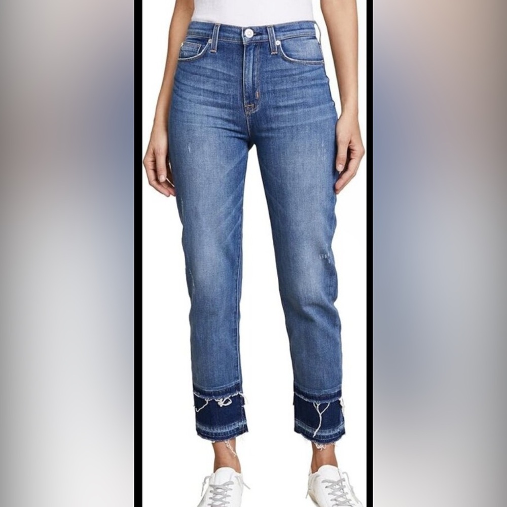 NWT Hudson Women's Zoeey Straight High Rise Cropped Jeans—29, 27, 26, 25, 24, 23